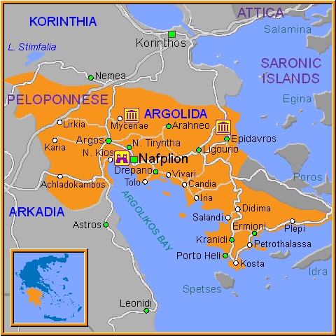 argolida map